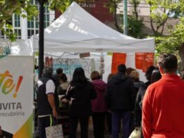 Punto de Abastecimiento en el Parque Urbano