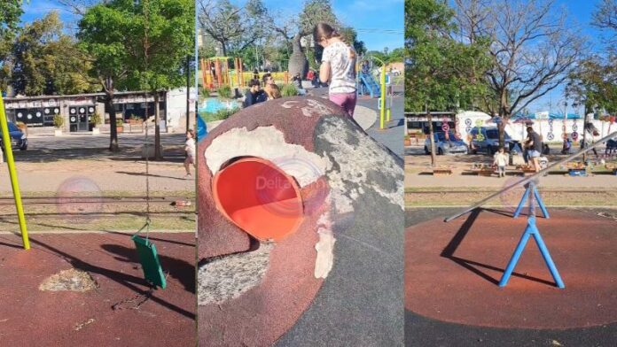 parque urbano plaza inclusiva zarate