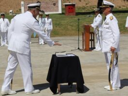 Se realizó la ceremonia de cambio de Comando en la Base Naval de Zárate