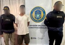 Ciberpatrullaje: un usuario de redes fue detenido por publicar una amenaza de muerte contra Milei