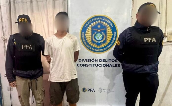 DETENIDO POLICIA FEDERAL