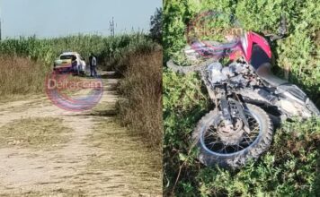 Delincuentes robaron una moto y la dejaron tirada cuando vieron un móvil del COZ
