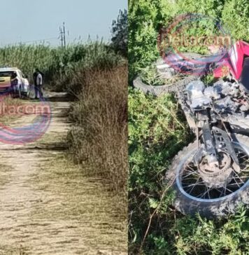 Delincuentes robaron una moto y la dejaron tirada cuando vieron un móvil del COZ