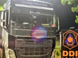 Recuperaron un camión robado con 1.800 bultos de fernet