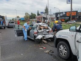 Identificaron a la víctima fatal del choque en la ruta N° 9