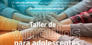 La Secretaría de Salud abre la inscripción para un taller de vínculos destinado a adolescentes