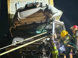 Trágico accidente en la ruta 9: una persona murió tras un doble choque de camiones