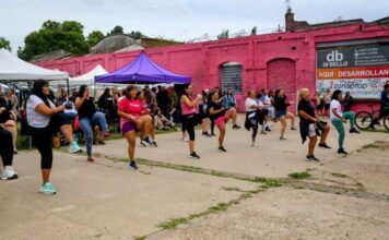 Se realizó una actividad en la feria del Paredón Rosa por el Día Internacional de la Mujer