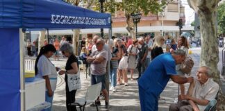 El Municipio realizó una jornada de vacunación antigripal para grupos prioritarios