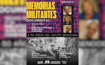 Cine debate en Campana a 50 años del golpe de Estado