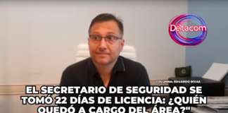 El Secretario de Seguridad se tomó 22 días de licencia: ¿Quién quedó a cargo del área?