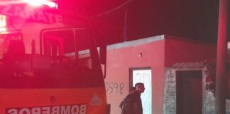 Voraz incendio afectó una vivienda: cuatro menores fueron rescatados