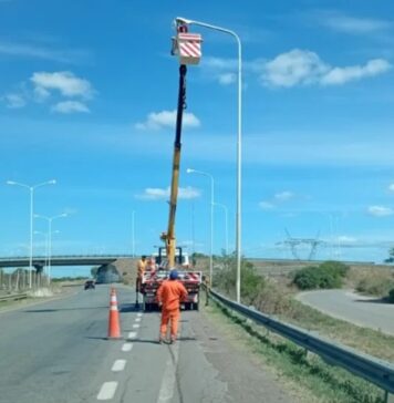 Continúan las tareas de mantenimiento en la Autovía del Mercosur