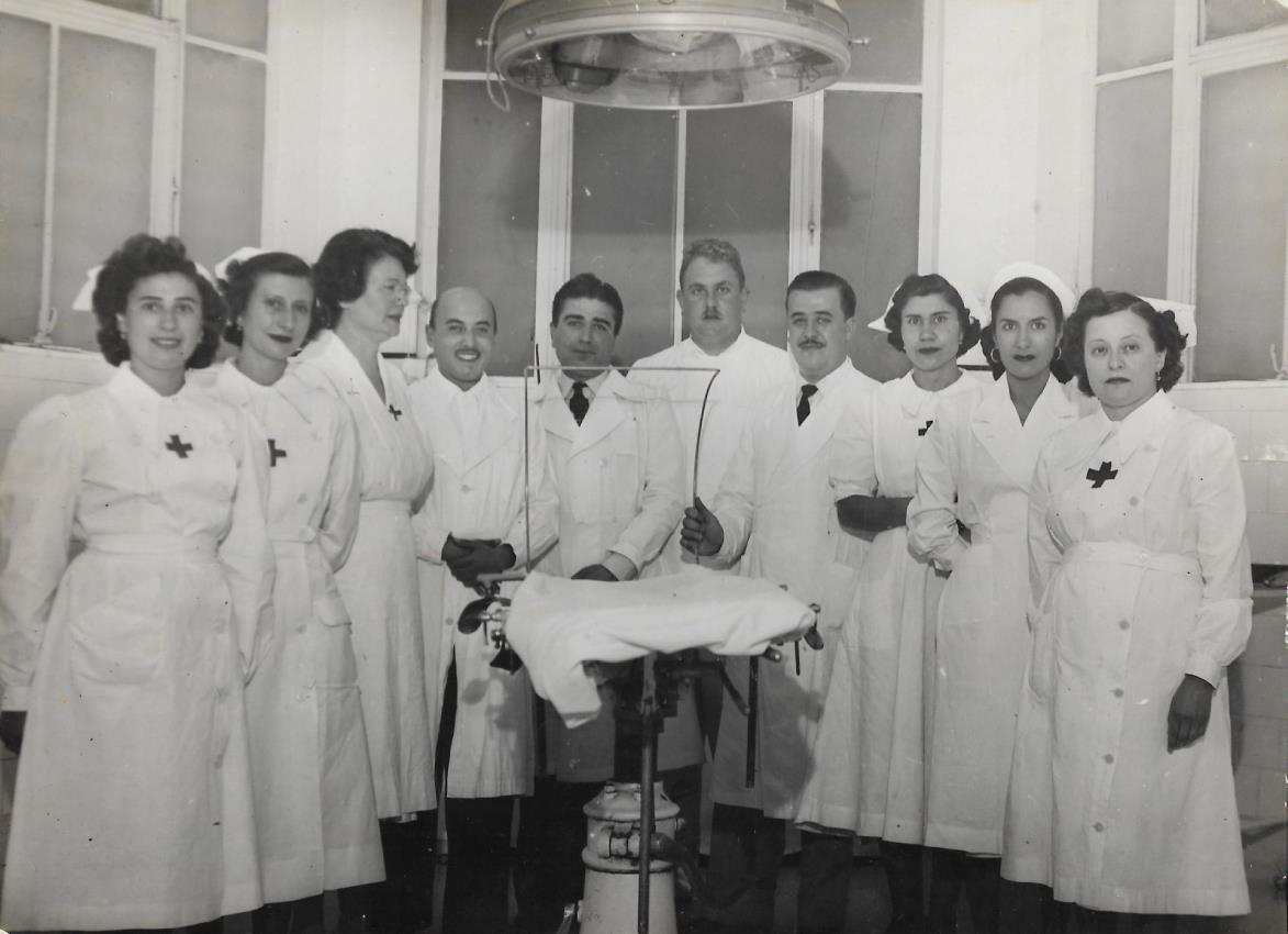 Personal de enfermería. Década de 1940