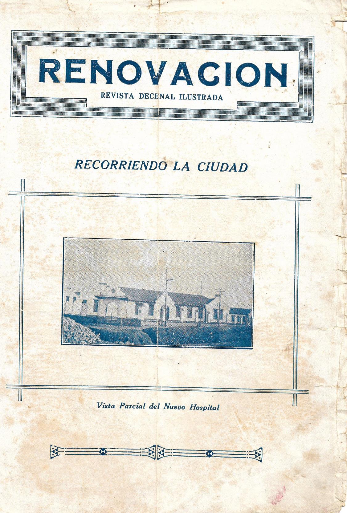 REVISTA DECENAL ILUSTRADA. ZÁRATE, ABRIL 5 DE 1930. Cuerpo de redacción: Raúl Ruiz Moreno- Hugo Orlandi - Mariano Mascheroni - Lucio Sasso.