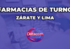 Farmacias de turno en Zárate y Lima: 02/04/2026