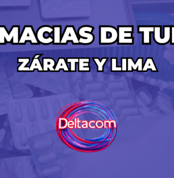 Farmacias de turno en Zárate y Lima: 09/04/2026