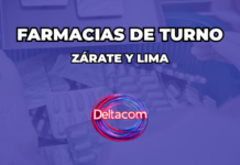 Farmacias de turno en Zárate y Lima: Domingo 12/04/2026