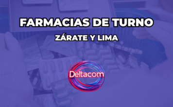 Farmacias de turno en Zárate y Lima: 10/04/2026