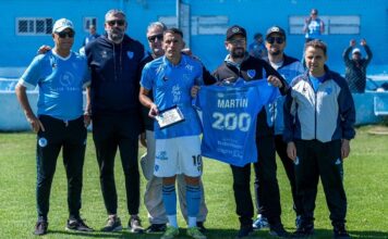 Histórico: Martín Giménez alcanzó los 200 partidos con Defensores Unidos