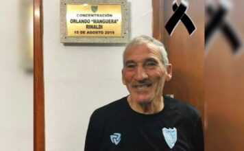 Dolor en Defensores Unidos por el fallecimiento de Orlando Rinaldi, histórico colaborador del Club