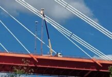 Realizaron el mantenimiento de la iluminación del complejo Zárate-Brazo Largo