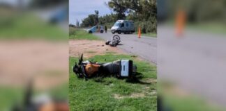 Trágico accidente: un choque de motos terminó con una mujer fallecida