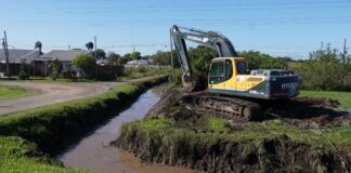 Avanzan trabajos hidráulicos para optimizar el escurrimiento en cuencas y zanjones colectores