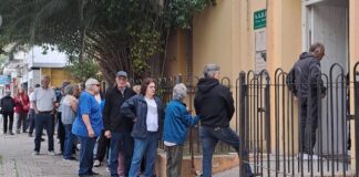 Gran concurrencia en la jornada de vacunación antigripal para adultos mayores