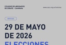 Abogando se presentó como alternativa para renovar el Colegio de Abogados Zárate-Campana
