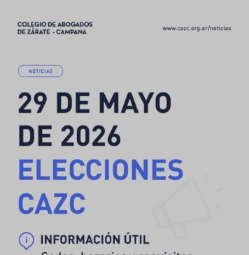 Abogando se presentó como alternativa para renovar el Colegio de Abogados Zárate-Campana