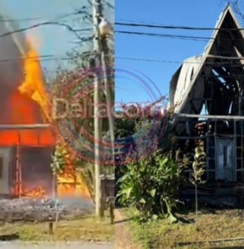 Familia que perdió todo en un incendió pide colaboración a la comunidad