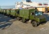 Las primeras unidades entregadas del Unimog U4000 serán exhibidas en el 216° Aniversario de la creación del Ejército Argentino