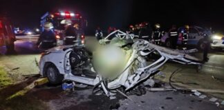 Tragedia en Ruta 6: tres adultos, un bebé y una nena de una misma familia murieron en un accidente