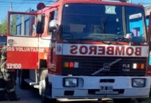 Se produjo un incendio en una vivienda