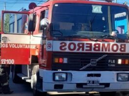 Se produjo un incendio en una vivienda