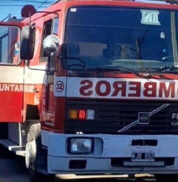 Se produjo un incendio en una vivienda