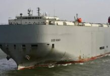 Un gigantesco buque japonés que protagonizó una inédita operación en Lima