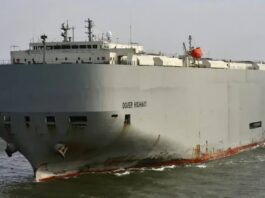 Un gigantesco buque japonés que protagonizó una inédita operación en Lima