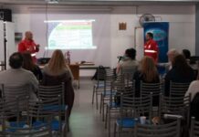 Defensa Civil de Zárate brindó una capacitación sobre evacuación y emergencias en el Colegio San Pablo