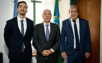 El CAZC recibió al presidente de la Suprema Corte bonaerense: planteó la necesidad de avanzar en la autarquía judicial y la cobertura de vacantes