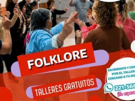 IOMA suma en Zárate su primer taller gratuito de folklore para afiliados adultos mayores