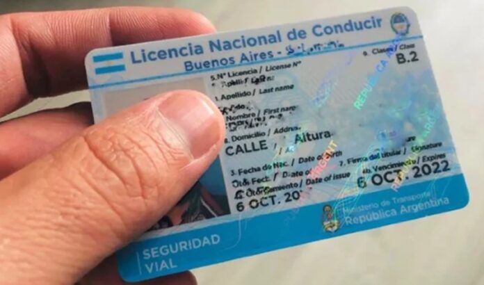 licencia de conducir