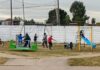 El Municipio pone en valor la plazoleta de calle Carriego con juegos inclusivos