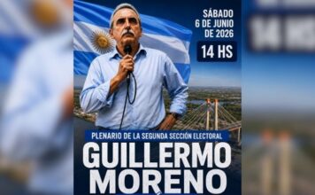 Guillermo Moreno visita Zárate para encabezar un plenario de la Segunda Sección Electoral