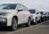 Desembarcaron en el Puerto de Zárate nuevos vehículos eléctricos chinos